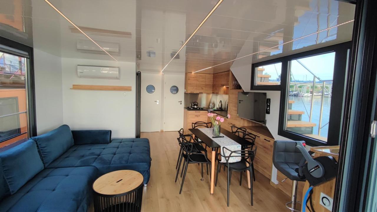 Houseboat Water King Apartament Plywajacy Dom Na Wodzie, 7 Os Wrocław Extérieur photo